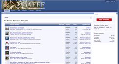 Desktop Screenshot of afforums.com